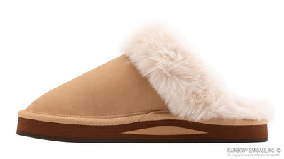 Rainbow Sandals Women's Sunset Snugs Premier Leather Sierra Brown Slipper 3