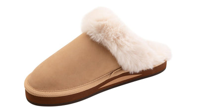 Rainbow Sandals Women's Sunset Snugs Premier Leather Sierra Brown Slipper 5