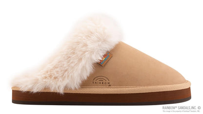 Rainbow Sandals Women's Sunset Snugs Premier Leather Sierra Brown Slipper 7