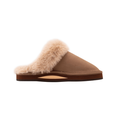 Rainbow Sandals Women's Sunset Snugs – Premier Leather Slipper Dark Brown 2