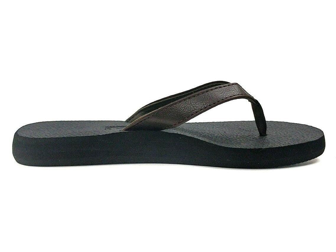 Rainbow The Cotton Black / Expresso Brown Soft Women's Flipflop Sandal 3