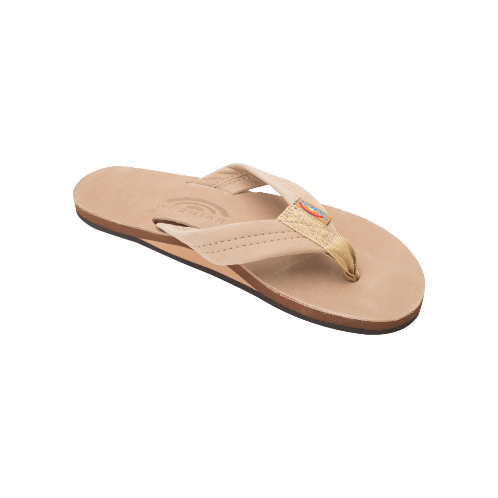 Rainbow Women's Wide Strap Sandal | 301ALTS | Sierra Brown 1