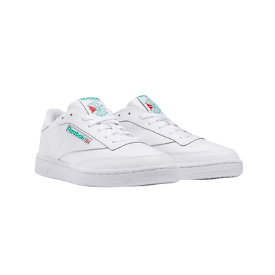 Reebok Men Club C 85 Sneaker White/Green 100000155 4