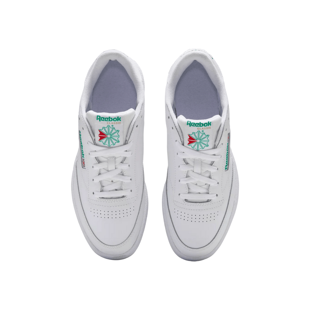 Reebok Men Club C 85 Sneaker White/Green 100000155 3