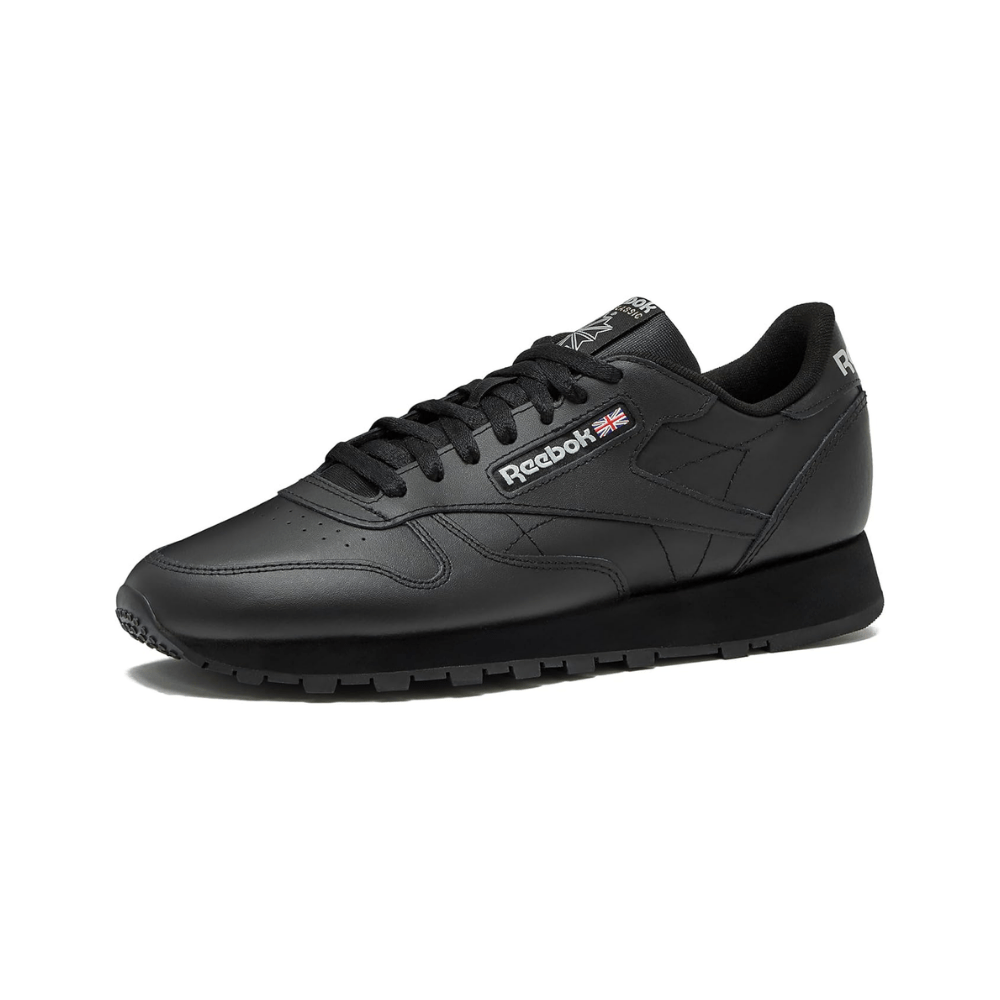 Reebok Men's Classic Leather Tennis Sneakers Core Black/Core Black/Pure Grey5 3