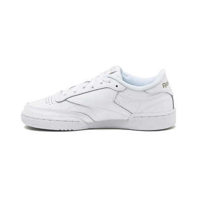 Reebok Men's Club C 85 Tennis Shoes, Casual Fashion White/Sheer Grey 2