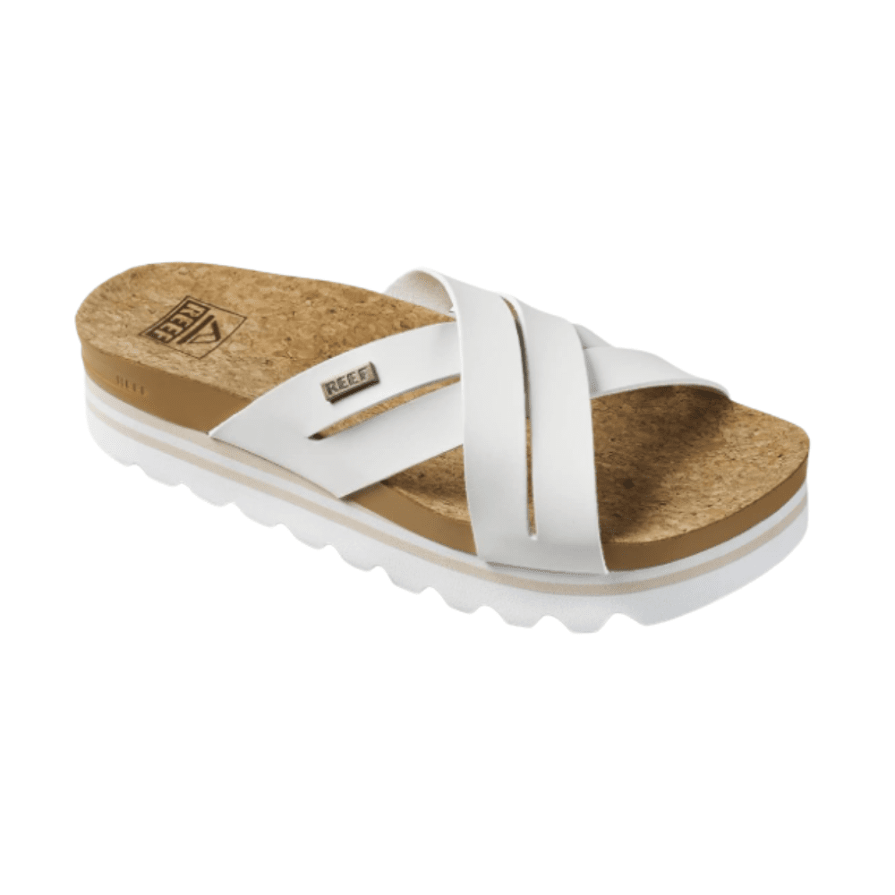 REEF Cushion Bloom Hi Women's Platform Fashion Sandal, Vegan Leather X Strap 2