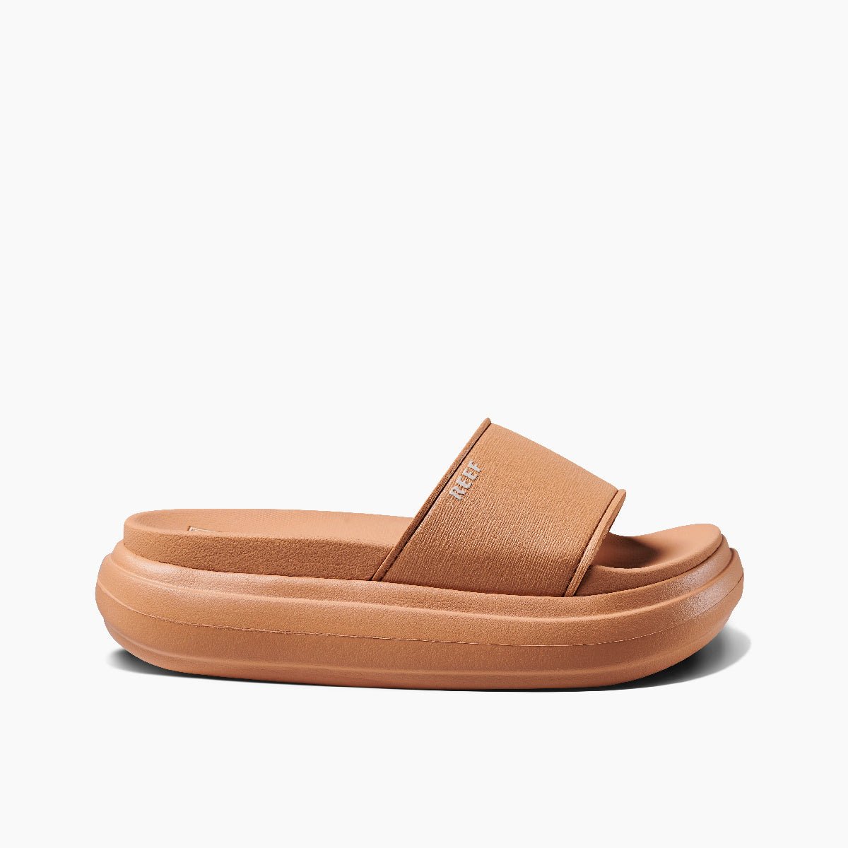 Reef Cushion Bondi Bay Natural Women's Platform Slide Sandal - Women's SandalReef