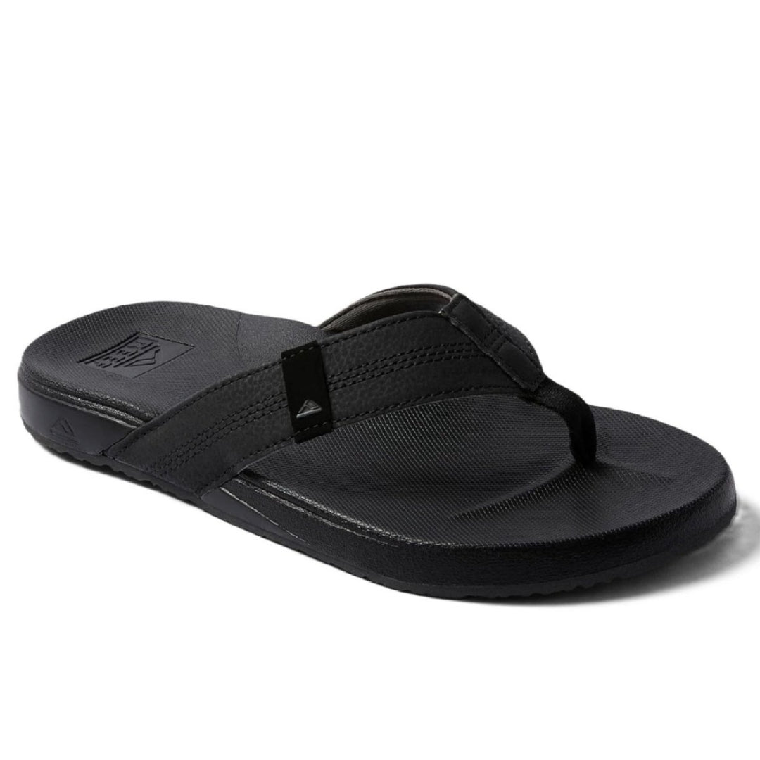 Reef Cushion Bounce Phantom Black RF0A3FDIBLA Men's Flip Flop - Sandals & Flip FlopsReef