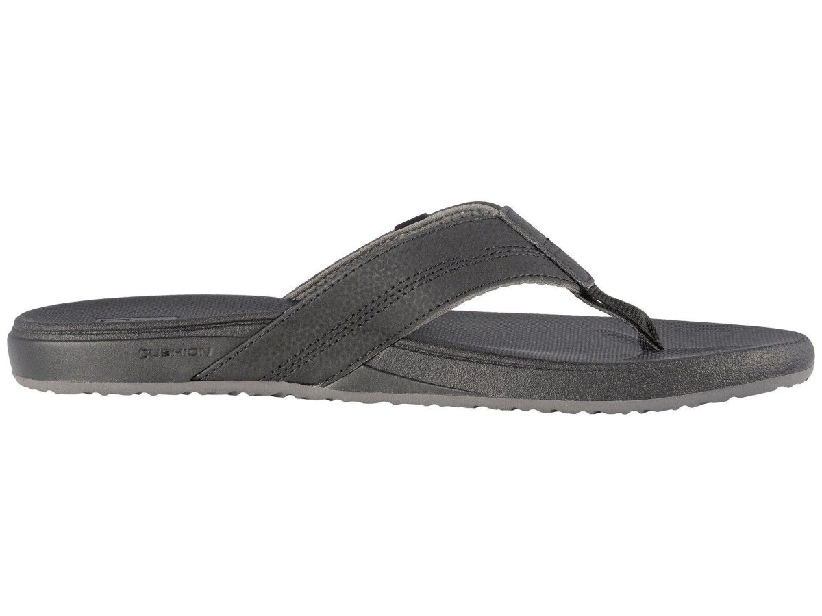 Reef Cushion Bounce Phantom Black RF0A3FDIBLA Men's Flip Flop - Sandals & Flip FlopsReef