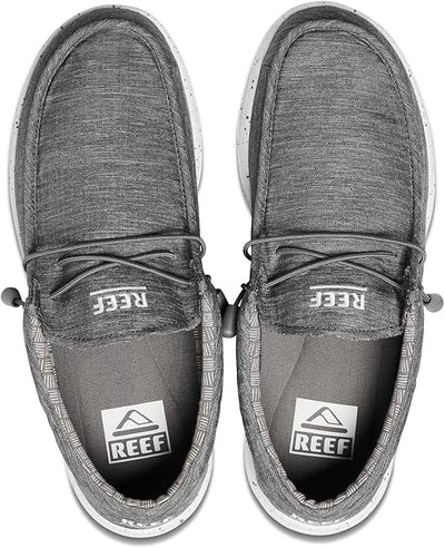 REEF Cushion Coast TX Men's Slip - On Memory Foam Comfort Shoe Charcoal 3