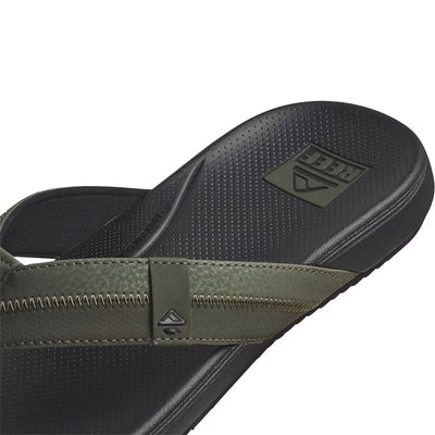 Reef Cushion Phantom Geo Olive Men's Flip Flop Sandal 5