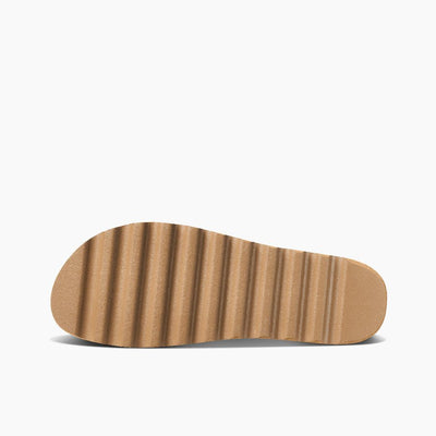 REEF Cushion Vista Hi Women's Platform Sandals – Natural Braid Leather 7