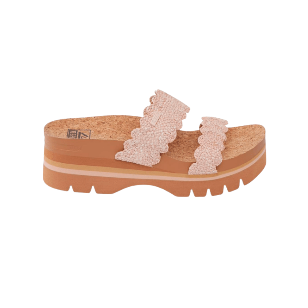 REEF Cushion Vista Higher Women’s Sandals – Scalloped Rose 1