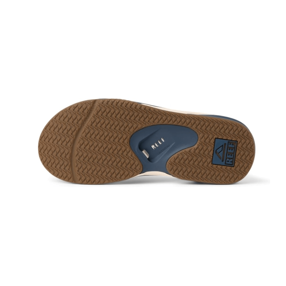 Reef Fanning Men's Sandals Bottle Opener - Navy/Oat 4