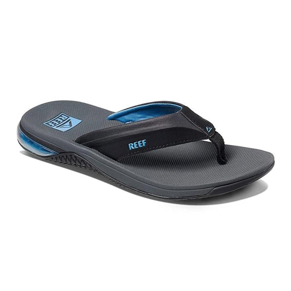 Reef Men's Anchor Gray Blue Flipflop Sandal - Men's SandalReef