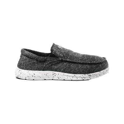Reef Men's Cushion Coast Slip on Comfortable Shoes - Black/White 2