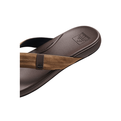 REEF Men’s Cushion Phantom 2.0 Flip-Flops – Brown / Tan 7