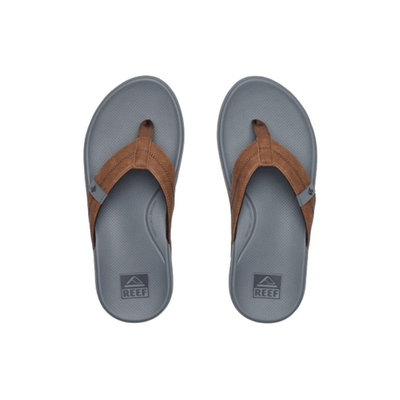REEF Men’s Cushion Phantom 2.0 Flip-Flops – Tan / Grey 4
