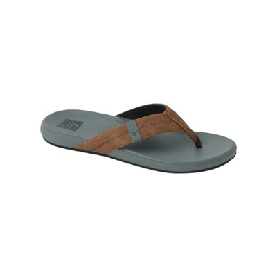 REEF Men’s Cushion Phantom 2.0 Flip-Flops – Tan / Grey 2