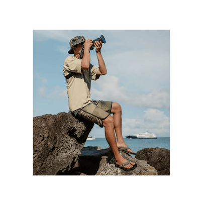 REEF Men’s Cushion Phantom 2.0 Water-Friendly Flip-Flops – Olive / Gum 6