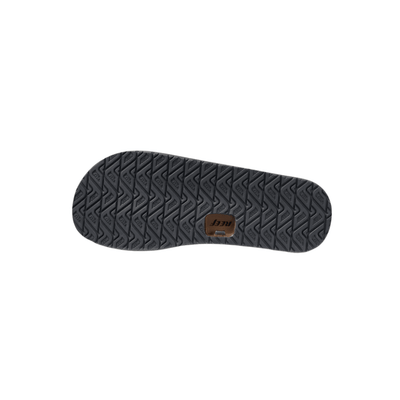 REEF Men’s Draftsmen Full Grain Leather Flip-Flops – Classic Brown 9