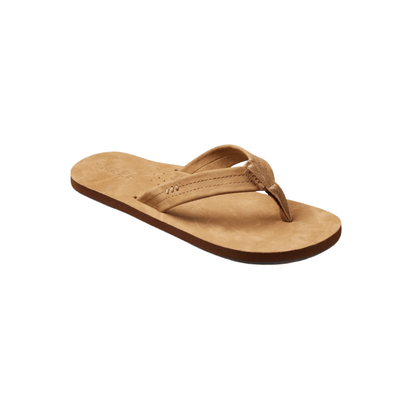 REEF Men’s Draftsmen Full Grain Leather Flip-Flops – Classic Tan 2