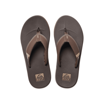 Reef Men's Fanning Bottle Opener Flip Flop Thong Sandal - Brown Low 3