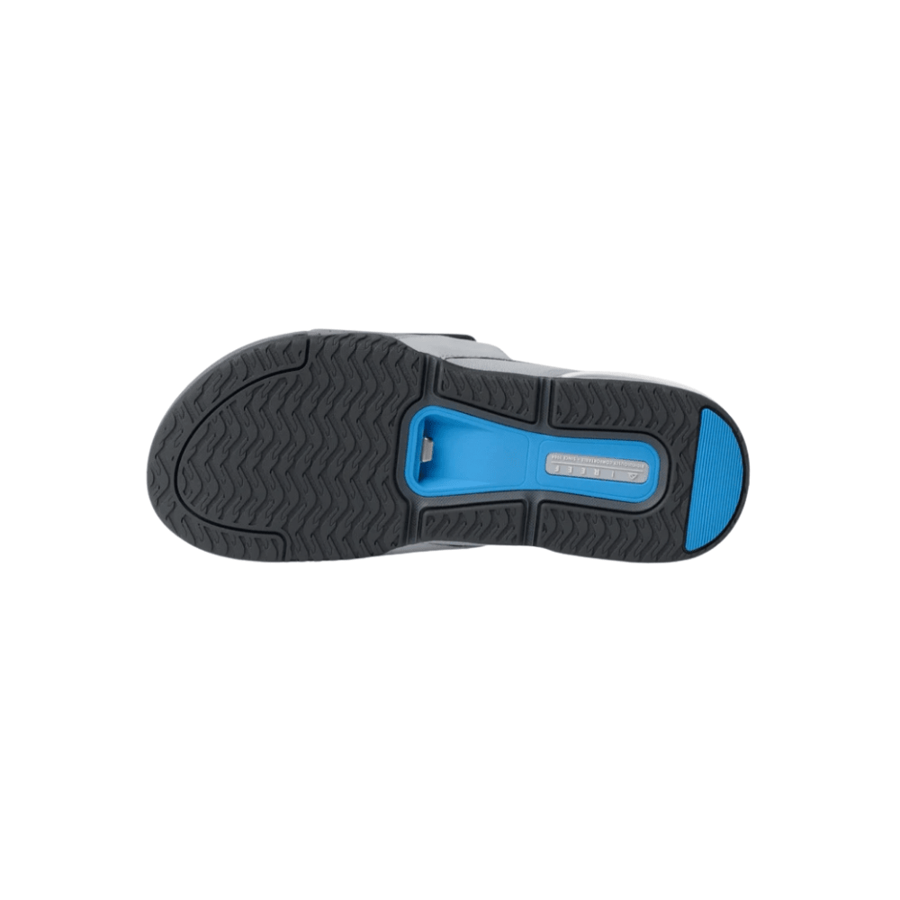 REEF Men’s Fanning Slide Water-Friendly Sandals – Grey 6