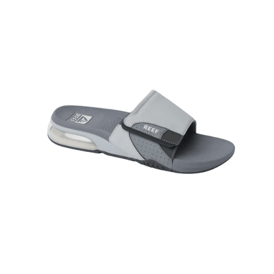 REEF Men’s Fanning Slide Water-Friendly Sandals – Grey 2