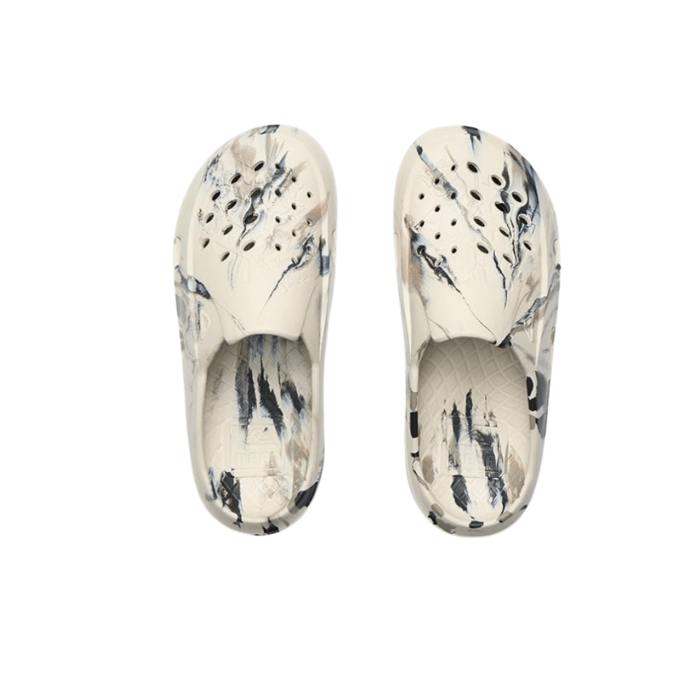 Reef Men's Glider Water - Friendly Slide Sandals - Beige Marble (CJ9222) 4