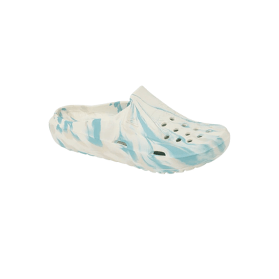 Reef Men's Glider Water - Friendly Slide Sandals - Off White/Blue Marble 2