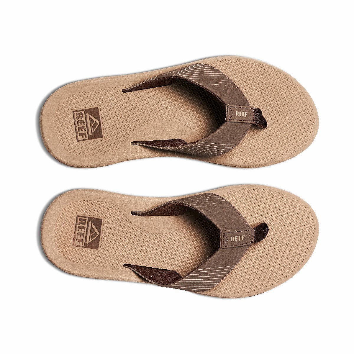 Reef Men's Phantom II Safari Brown Flip Flop Sandal 2