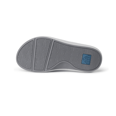 REEF Men’s Rover + Water-Friendly Sandals – Grey / Blue 5