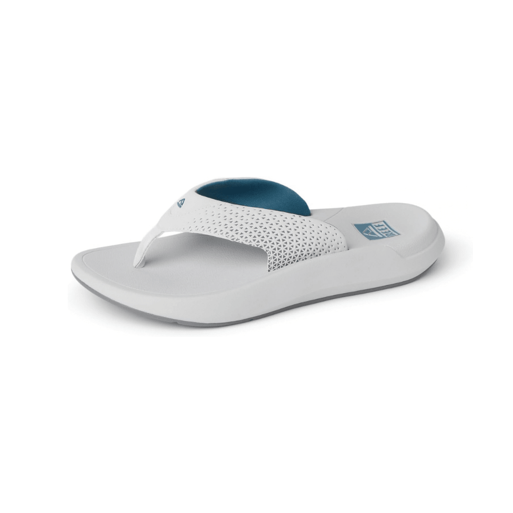 REEF Men’s Rover + Water-Friendly Sandals – Grey / Blue 6