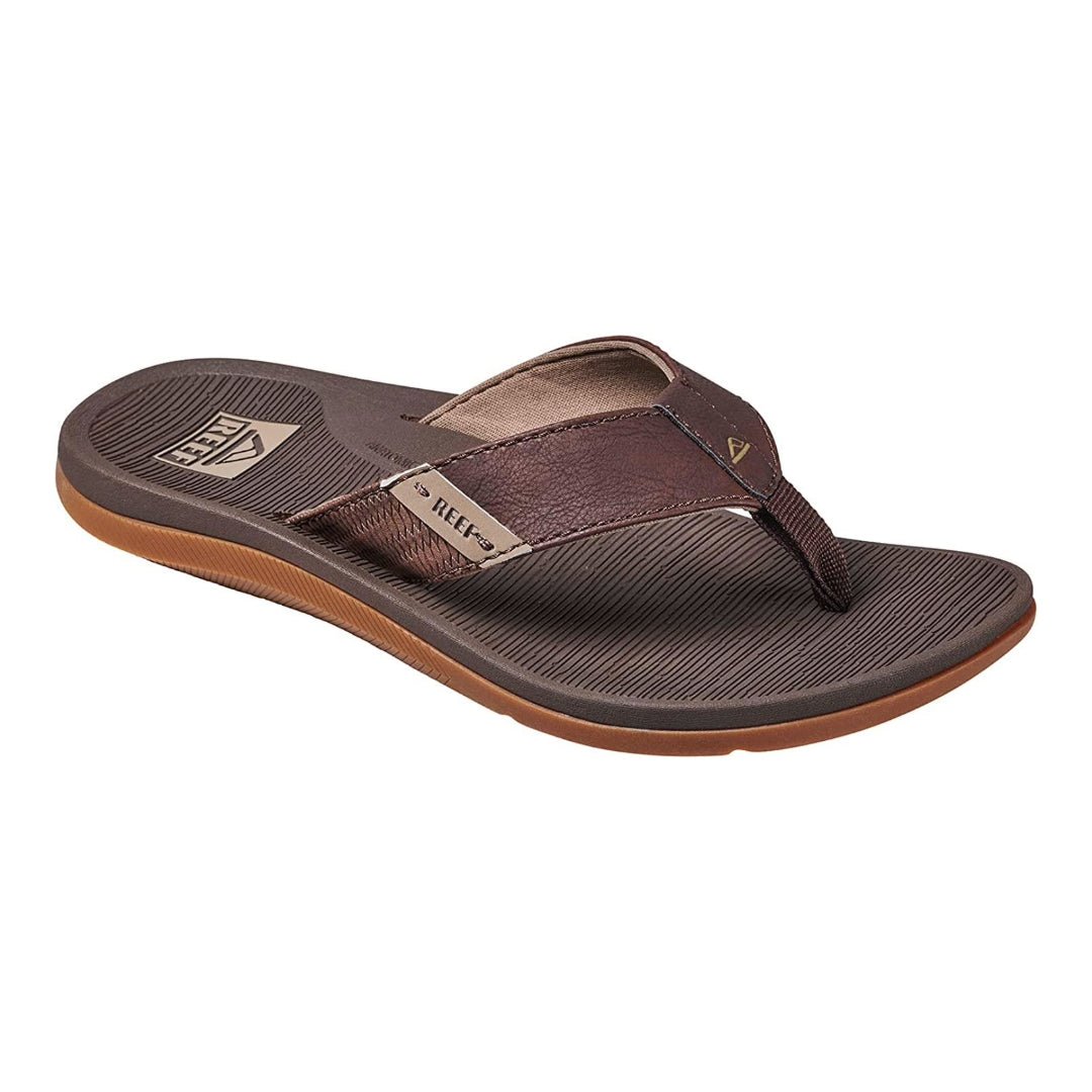 Reef Men's Santa Ana Brown Flip Flop CI4651 Sandals - Men's SandalReef