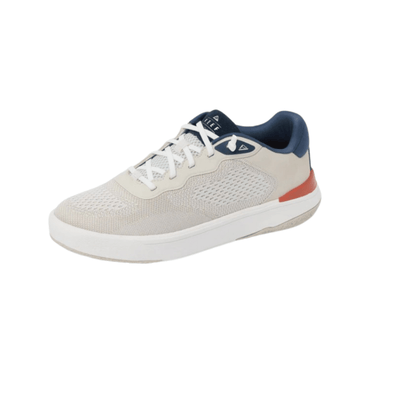 Reef Men's Shoreline Del Mar Breathable Knit Sneakers - Tan/White/Navy 5