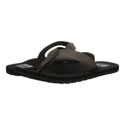 Reef Men's Size Grey TwinPin 2915 Sandals Flip Flops NEW!!! 1
