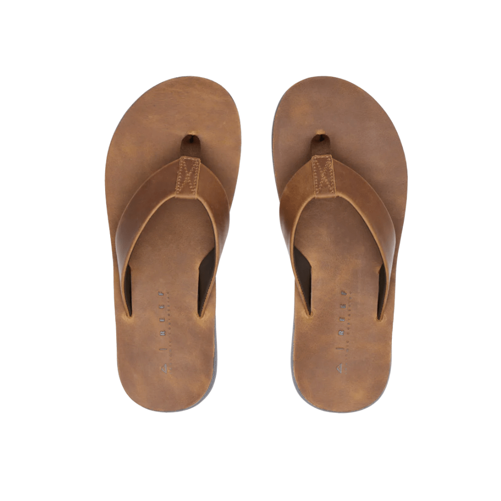 REEF Ojai Classic Men’s Sandals Leather Comfort in Dark Brown - CJ6246 3