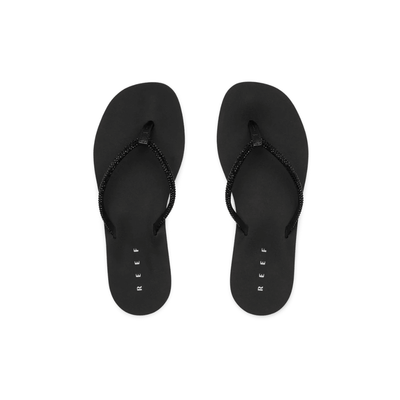 Reef Women's Bliss Bling Fling Water-Friendly Flip-Flops - Black 6