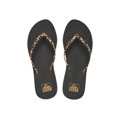 Reef Women's Bliss Nights Water-Friendly Flip-Flops - Classic Leopard 4