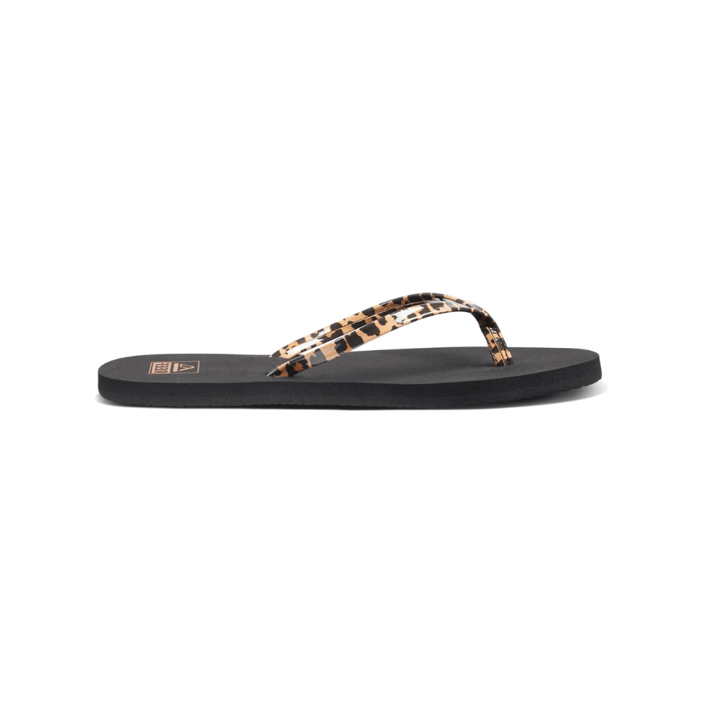 Reef Women's Bliss Nights Water-Friendly Flip-Flops - Classic Leopard 1