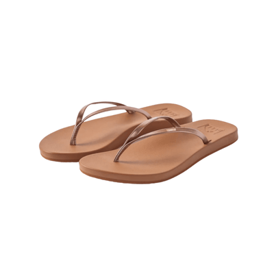 Reef Women's Cushion Slim Flip Flop Sandals – Bronze/Brown 4