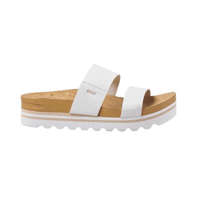 REEF Women's Cushion Vista Hi Cloud Sandal – Vegan Leather Platform 2
