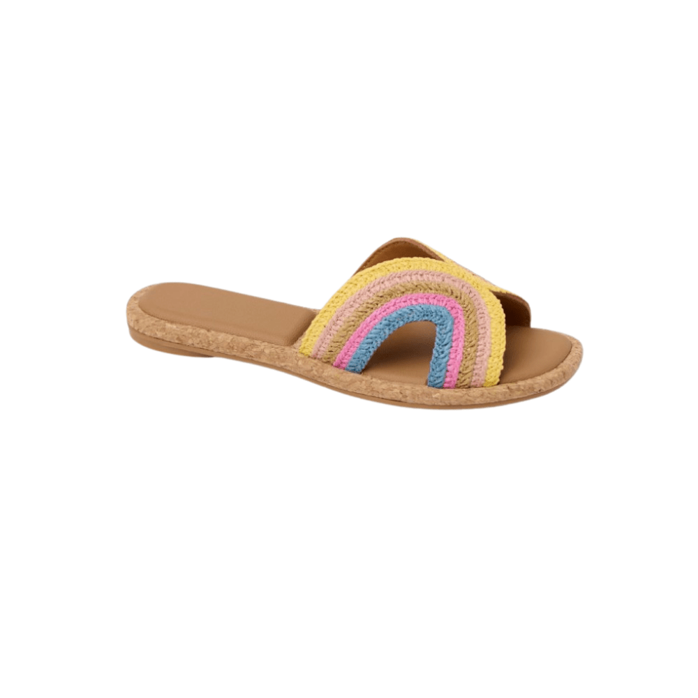 Reef Women's Willow Paisley Woven Slide Sandal - Sunset (CJ8573) 1