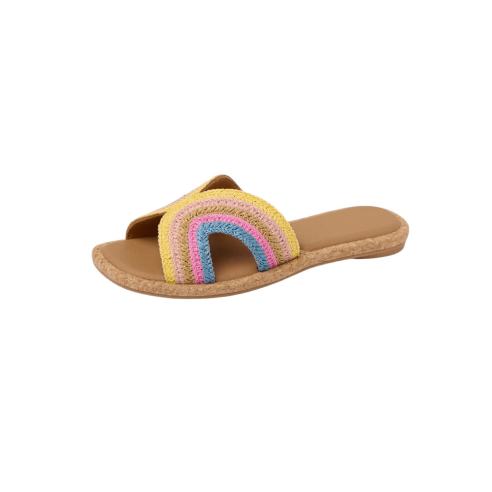Reef Women's Willow Paisley Woven Slide Sandal - Sunset (CJ8573) 5