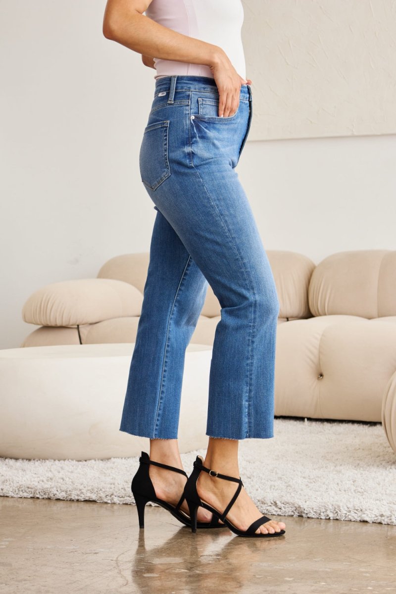 RFM Mini Mia Full Size Tummy Control High Waist Jeans - Women's BottomRFM