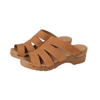 Sanita Monika Women’s Oil Leather Sandals – Chestnut 4