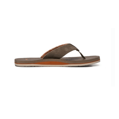 Sanuk Men's Beer Cozy IV Flip Flop - Brindle 2