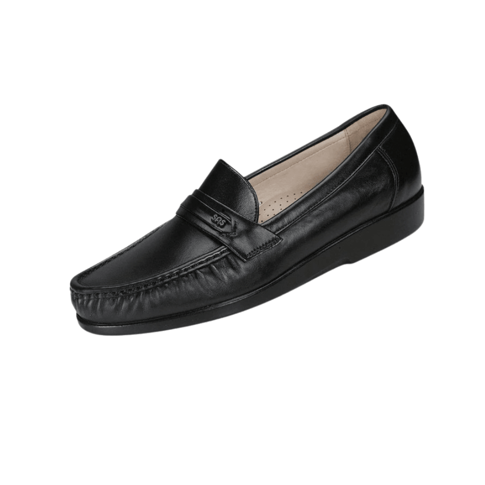 SAS Men's Ace Slip-On Leather Loafer - Black 3